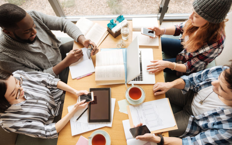Millennials Shopping With Innovated Brands